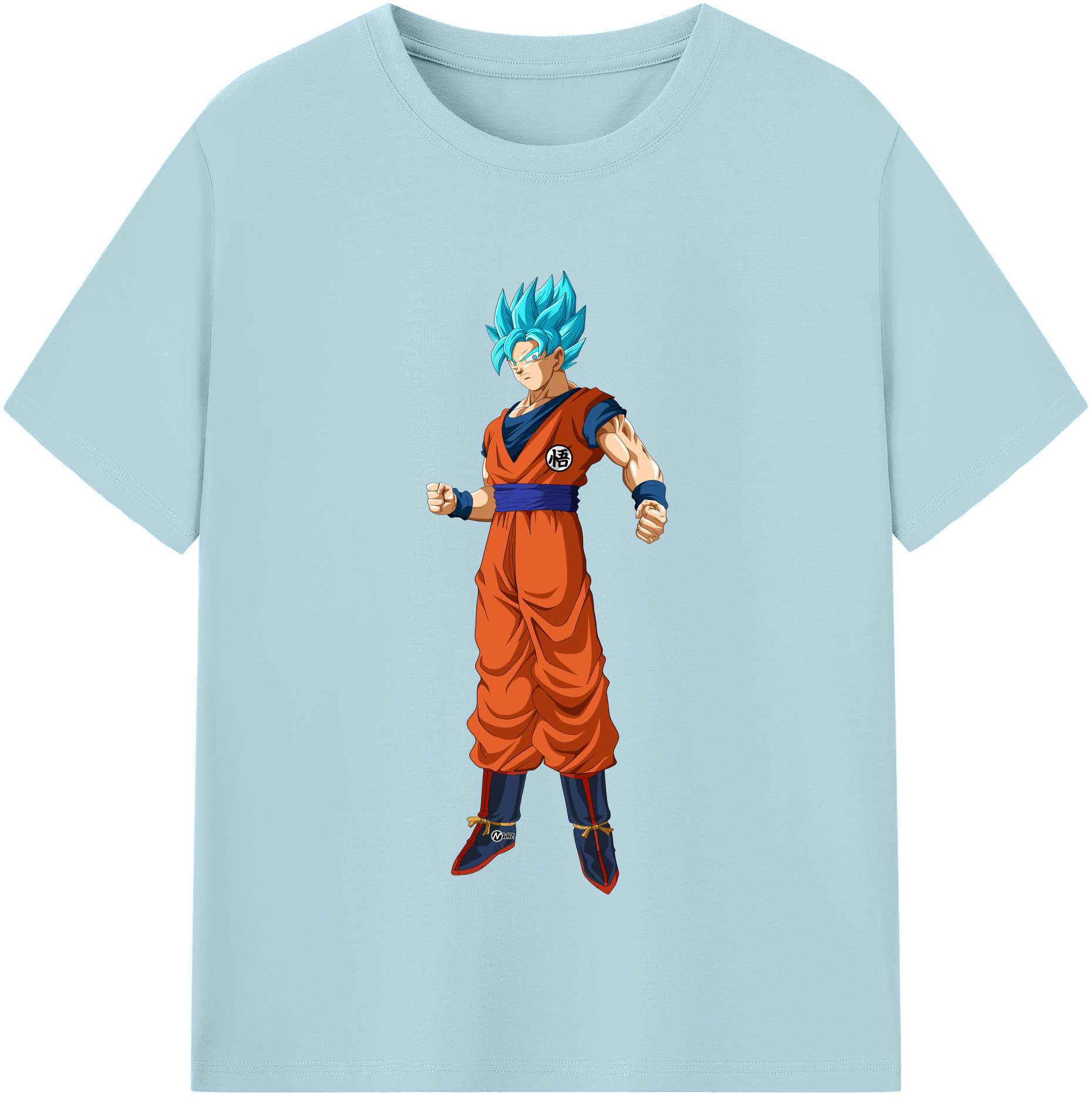 （画像用） ドラゴンボール 孫悟空（そん ごくう）Son Goku カカロット DRAGON BALL Kakarotto 綿100％半袖Tシャツ（フロントプリント）